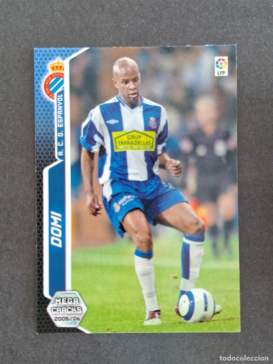Cromos de f&uacute;tbol: L3 DOMI R. C. D. ESPA&Ntilde;OL 150 PANINI MEGACRACKS 2005 2006 05 06