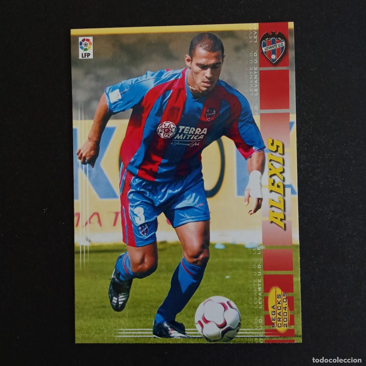Cromos de f&uacute;tbol: 149 ALEXIS LEVANTE LIGA 2004 2005 04 05 MEGACRACKS PANINI -