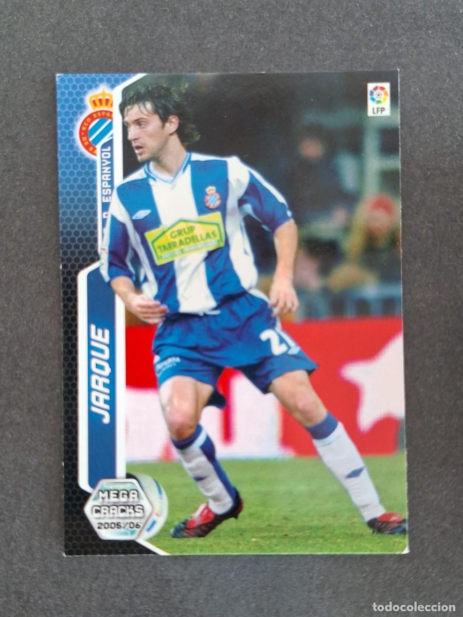 Cromos de f&uacute;tbol: L3 JARQUE R. C. D. ESPA&Ntilde;OL 152 PANINI MEGACRACKS 2005 2006 05 06