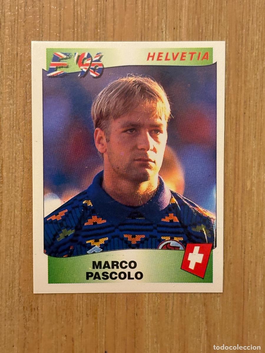 Cromos de f&uacute;tbol: 44. CROMO EUROCOPA 96 INGLATERRA 96 EURO SIN PEGAR SUIZA MARCO PASCOLO N 57