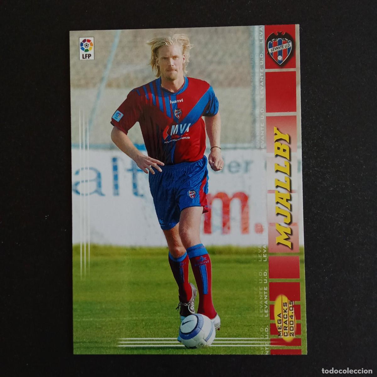 Cromos de f&uacute;tbol: 150 MJALLBY LEVANTE LIGA 2004 2005 04 05 MEGACRACKS PANINI -