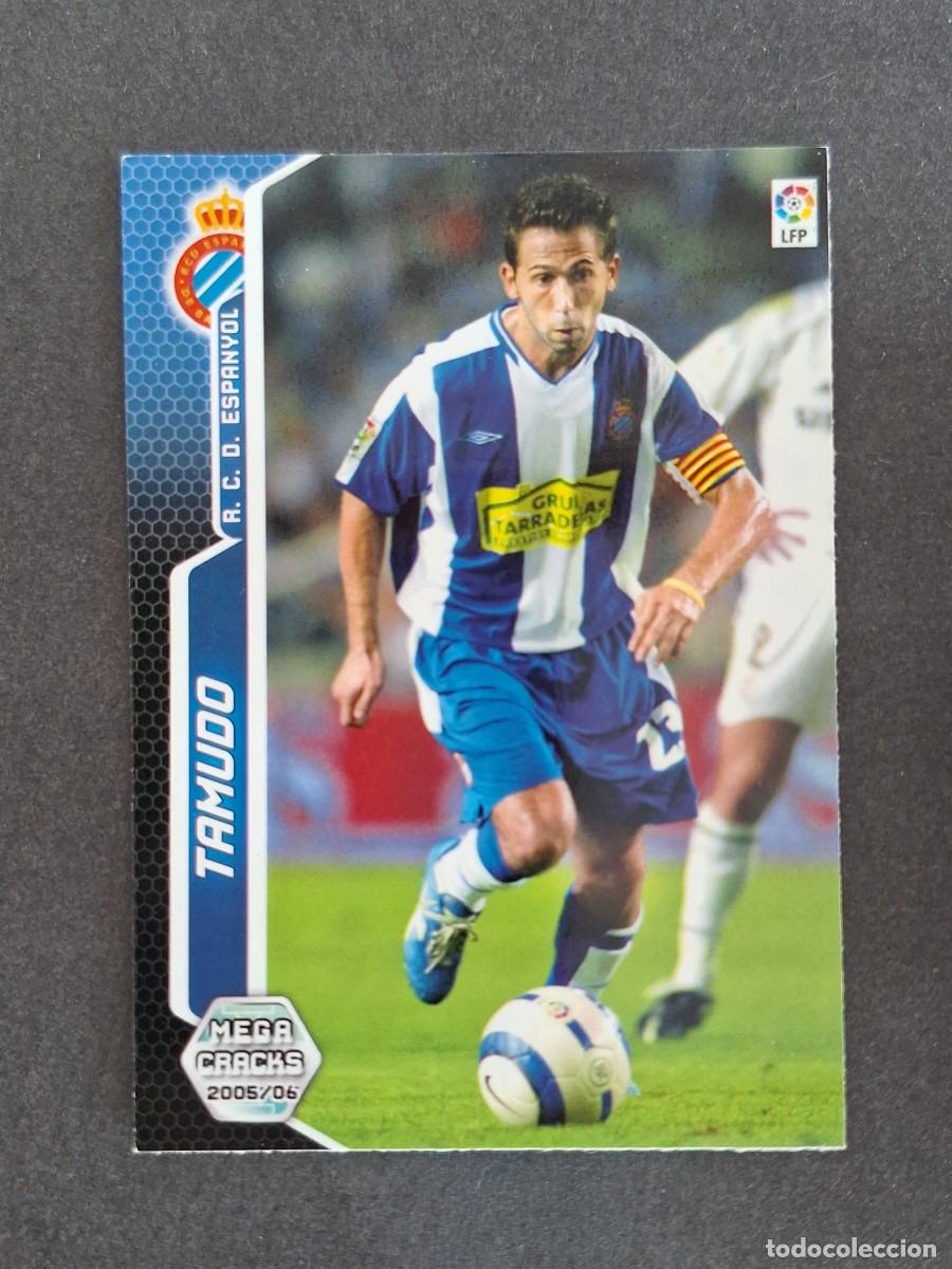 Cromos de f&uacute;tbol: L3 TAMUDO R. C. D. ESPA&Ntilde;OL 161 PANINI MEGACRACKS 2005 2006 05 06