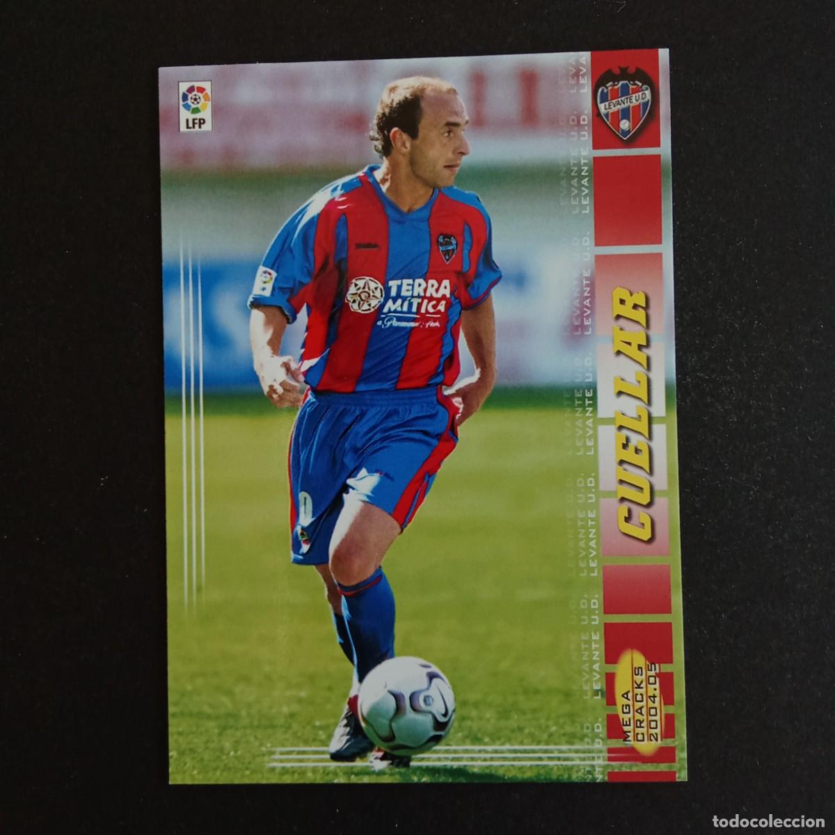Cartes &agrave; collectionner de Football: 159 CUELLAR LEVANTE LIGA 2004 2005 04 05 MEGACRACKS PANINI -