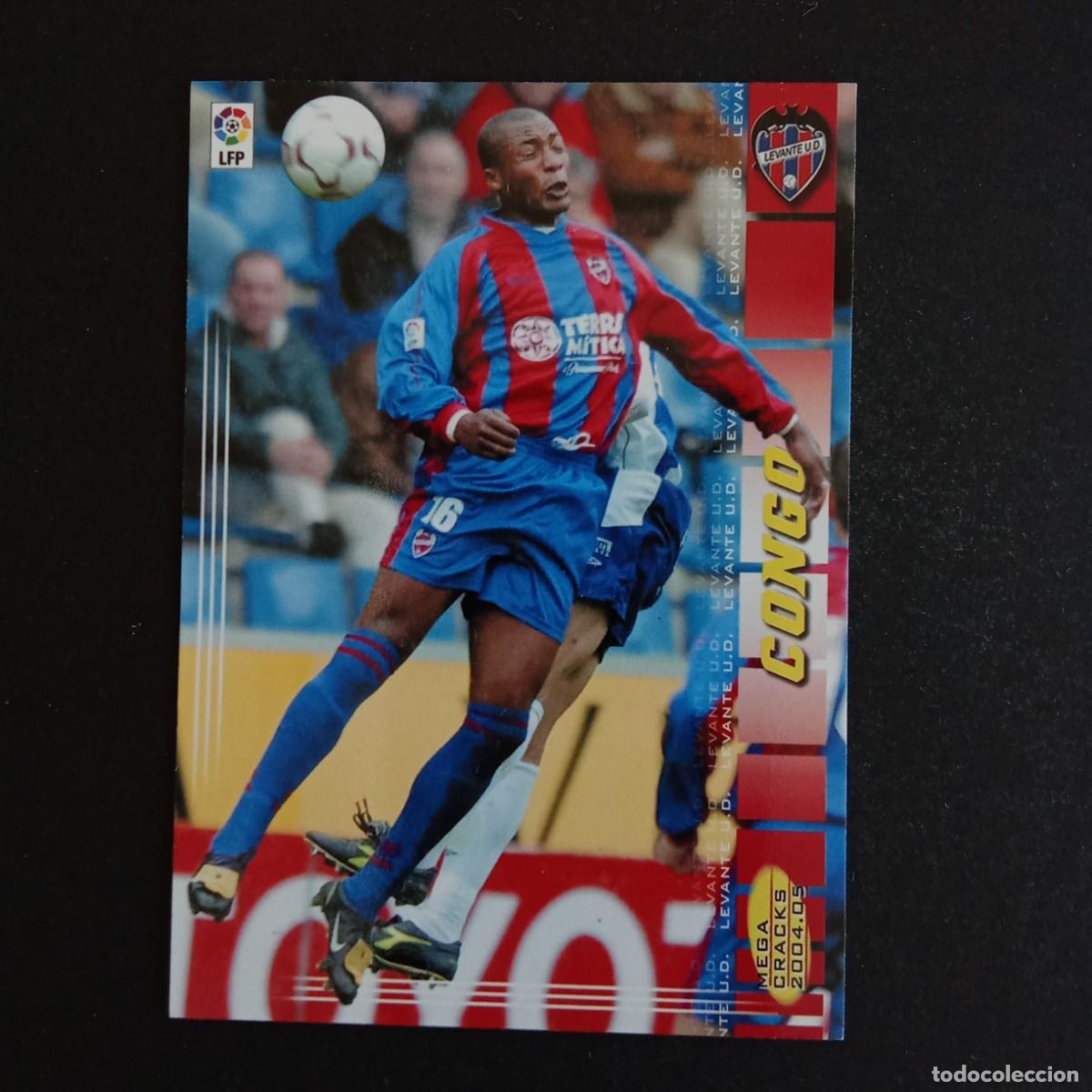 Fu&szlig;ball-Sticker: 161 CONGO LEVANTE LIGA 2004 2005 04 05 MEGACRACKS PANINI -