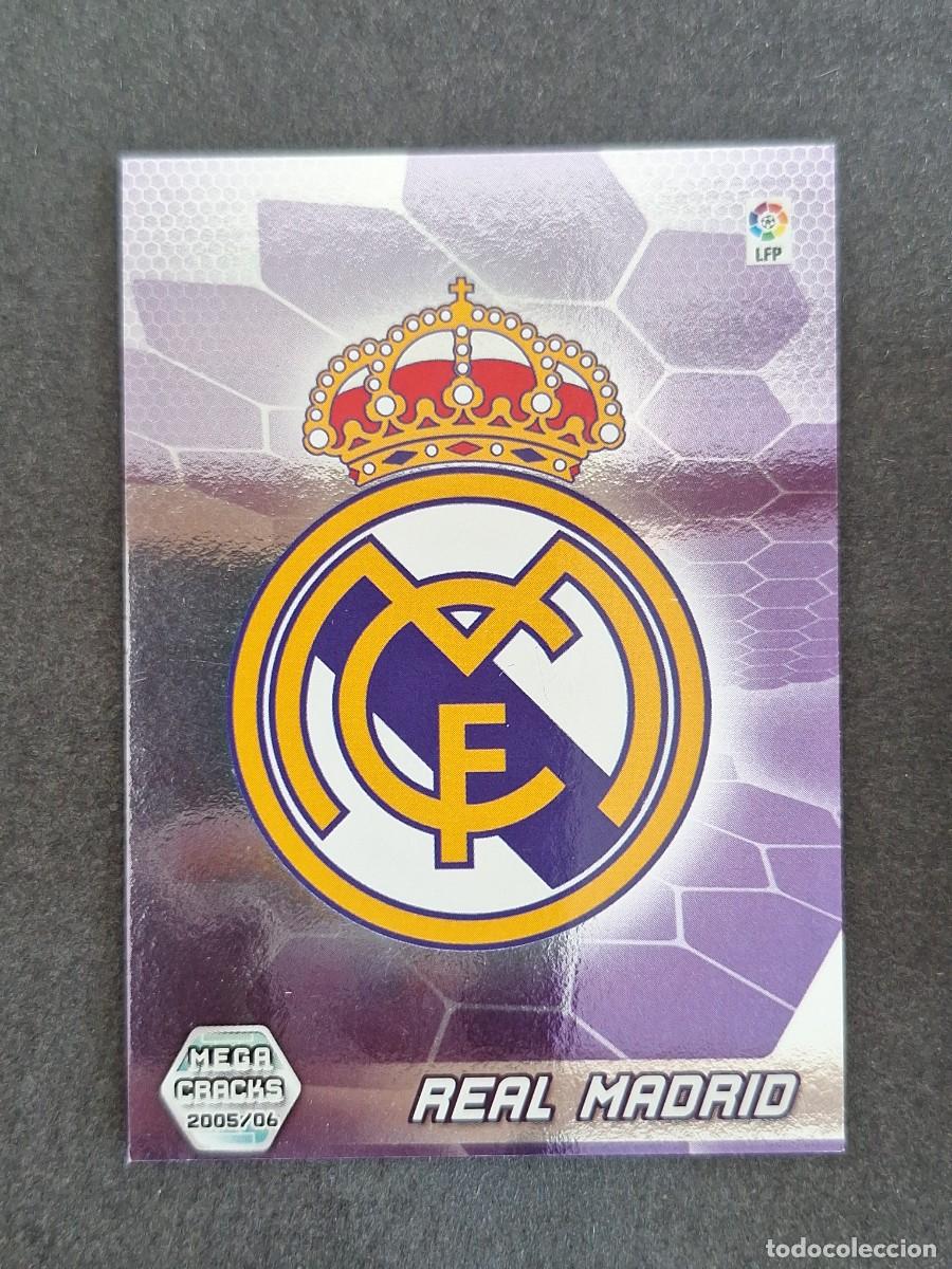 Fu&szlig;ball-Sticker: L3 ESCUDO REAL MADRID 181 PANINI MEGACRACKS 2005 2006 05 06