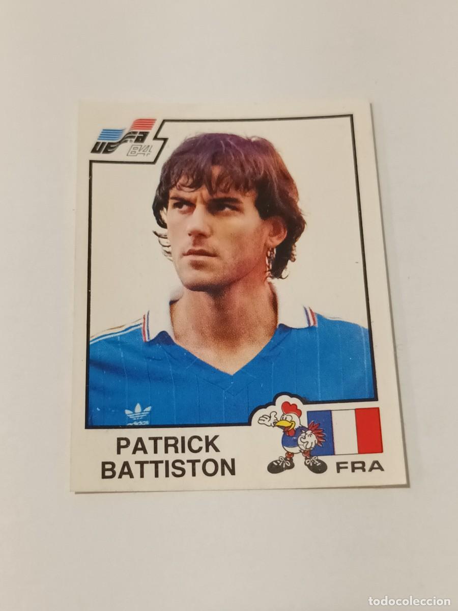 Fu&szlig;ball-Sticker: EURO 84 PANINI 39 BATTISTON FRANCIA FRANCE RECUPERADO