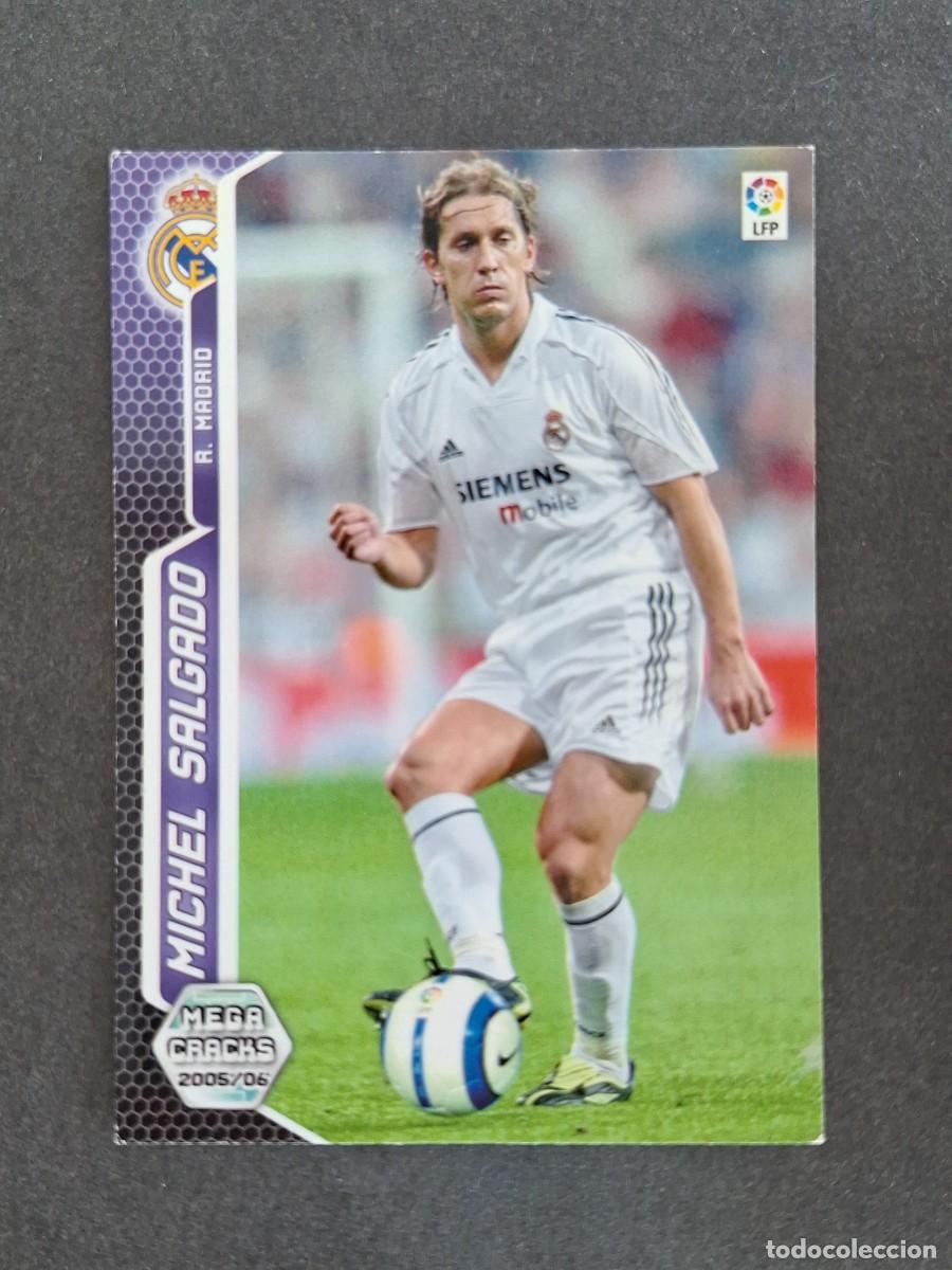 Cromos de f&uacute;tbol: L3 MICHEL SALGADO REAL MADRID 183 PANINI MEGACRACKS 2005 2006 05 06