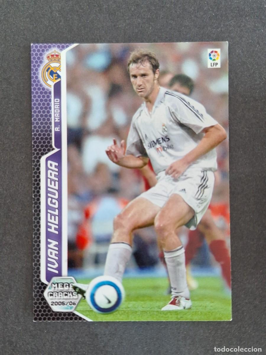 Cromos de f&uacute;tbol: L3 IVAN HELGUERA REAL MADRID 184 PANINI MEGACRACKS 2005 2006 05 06