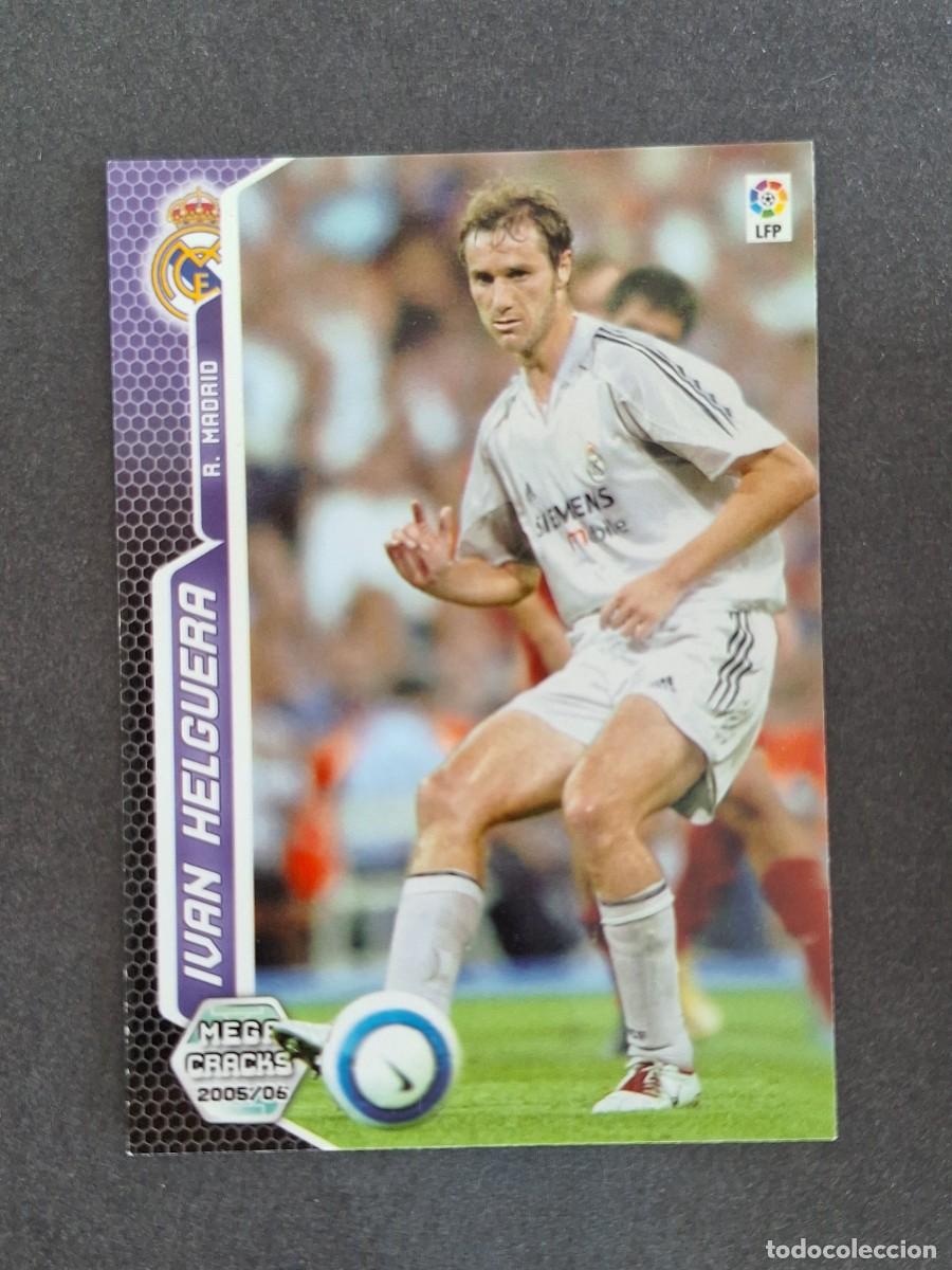 Cromos de f&uacute;tbol: L3 IVAN HELGUERA REAL MADRID 184 PANINI MEGACRACKS 2005 2006 05 06