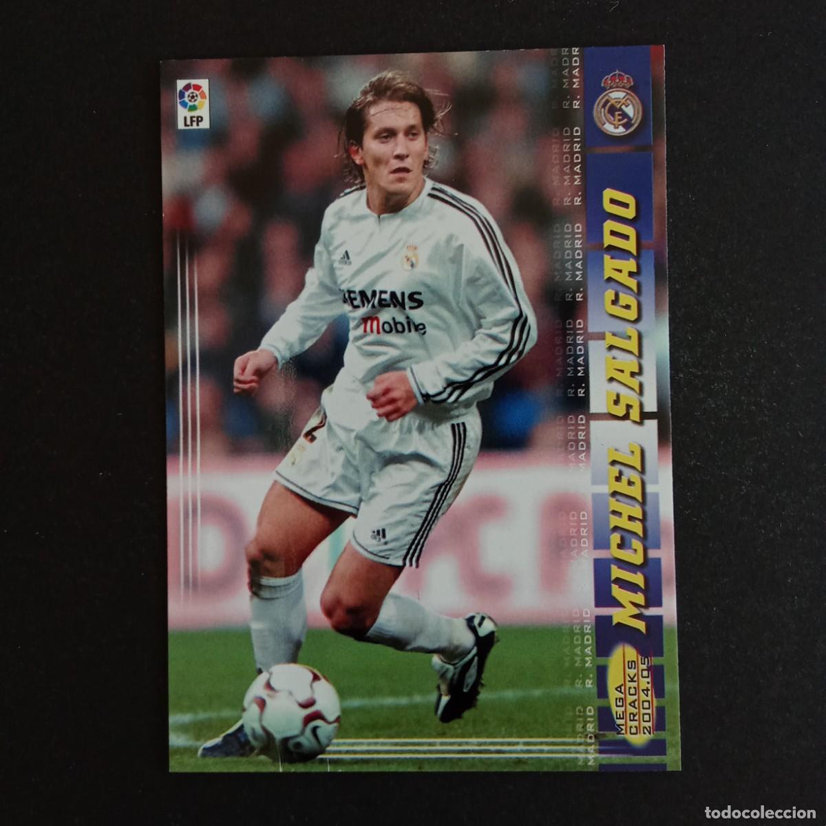 Cromos de f&uacute;tbol: 165 MICHEL SALGADO REAL MADRID LIGA 2004 2005 04 05 MEGACRACKS PANINI -