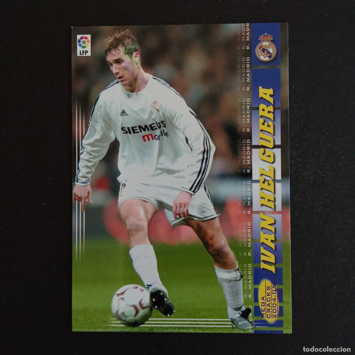 Cromos de f&uacute;tbol: 166 IVAN HELGUERA REAL MADRID LIGA 2004 2005 04 05 MEGACRACKS PANINI -
