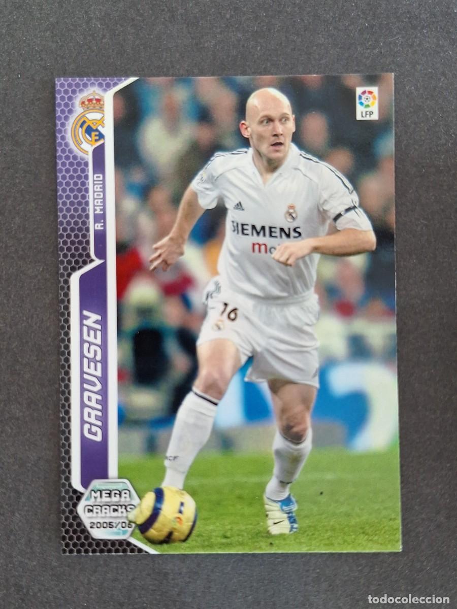 Cromos de f&uacute;tbol: L3 GRAVESEN REAL MADRID 189 PANINI MEGACRACKS 2005 2006 05 06