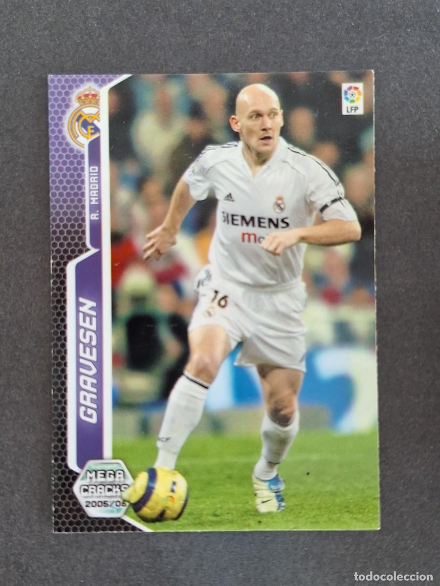 Cromos de f&uacute;tbol: L3 GRAVESEN REAL MADRID 189 PANINI MEGACRACKS 2005 2006 05 06