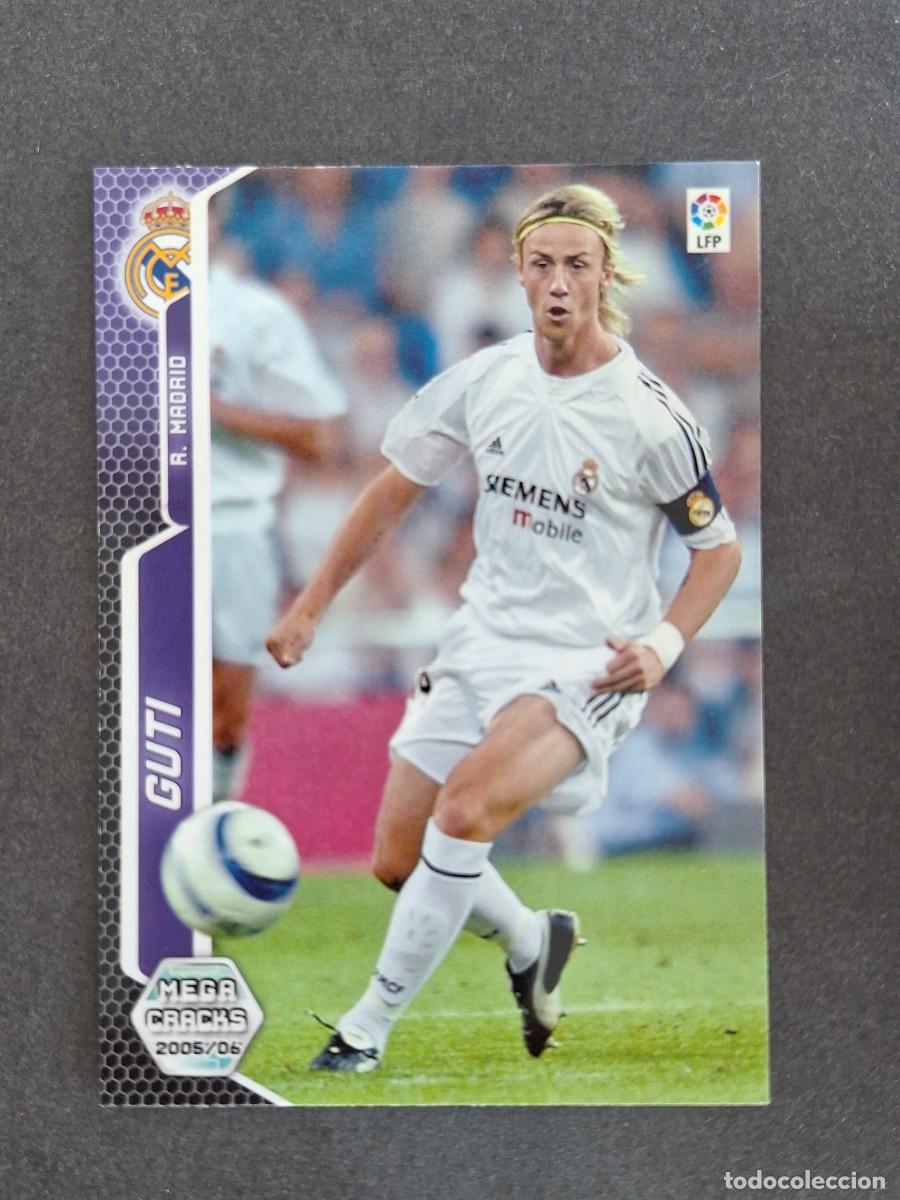 Cromos de f&uacute;tbol: L3 GUTI REAL MADRID 191 PANINI MEGACRACKS 2005 2006 05 06