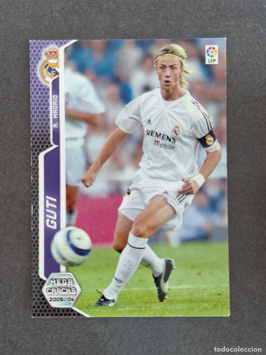 Cromos de f&uacute;tbol: L3 GUTI REAL MADRID 191 PANINI MEGACRACKS 2005 2006 05 06