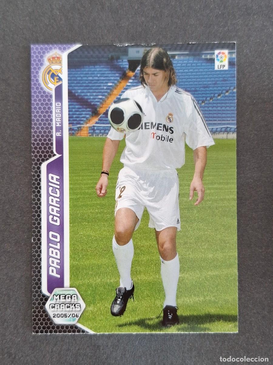 Cromos de f&uacute;tbol: L3 PABLO GARCIA REAL MADRID 193 PANINI MEGACRACKS 2005 2006 05 06