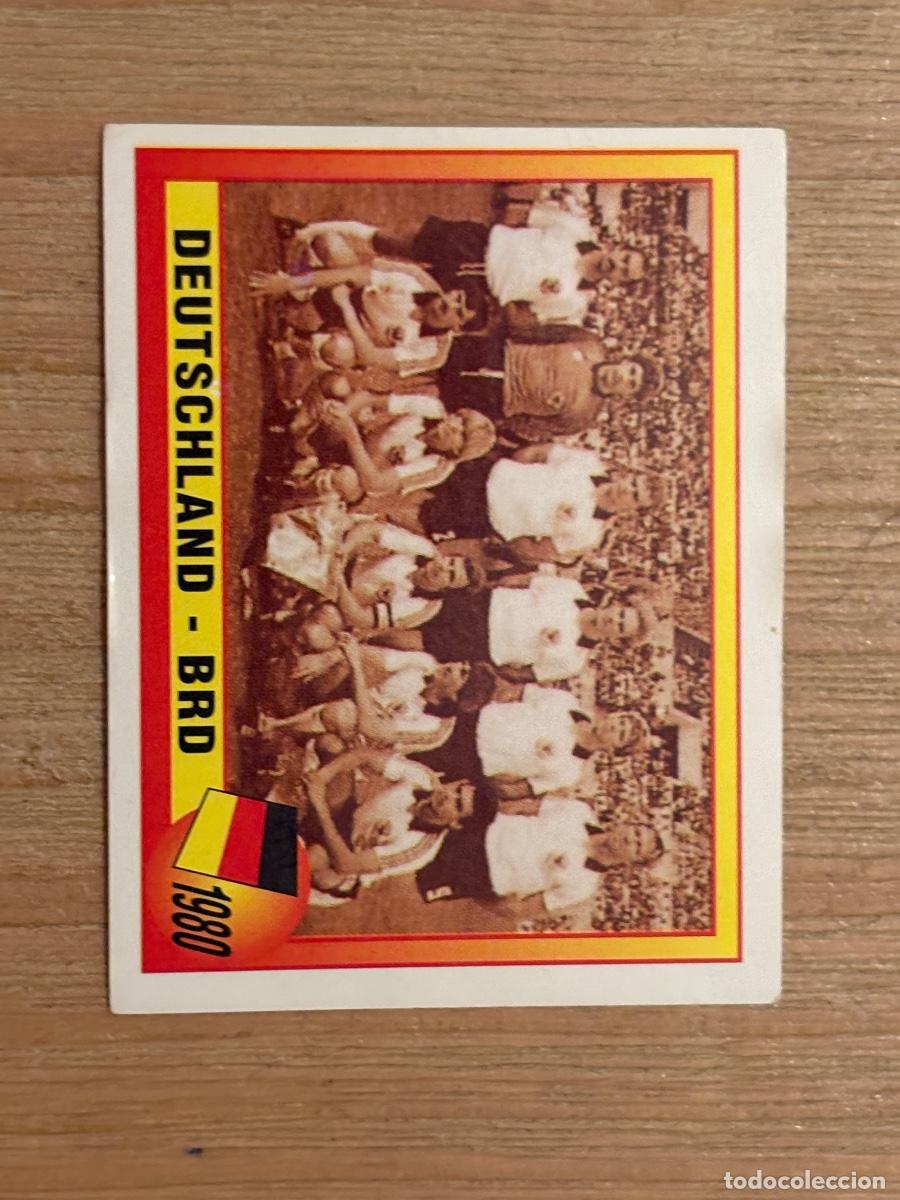 Cromos de f&uacute;tbol: 44. CROMO EUROCOPA 96 INGLATERRA 96 EURO SIN PEGAR DEUTSCHLAND BRD 1980 N 12