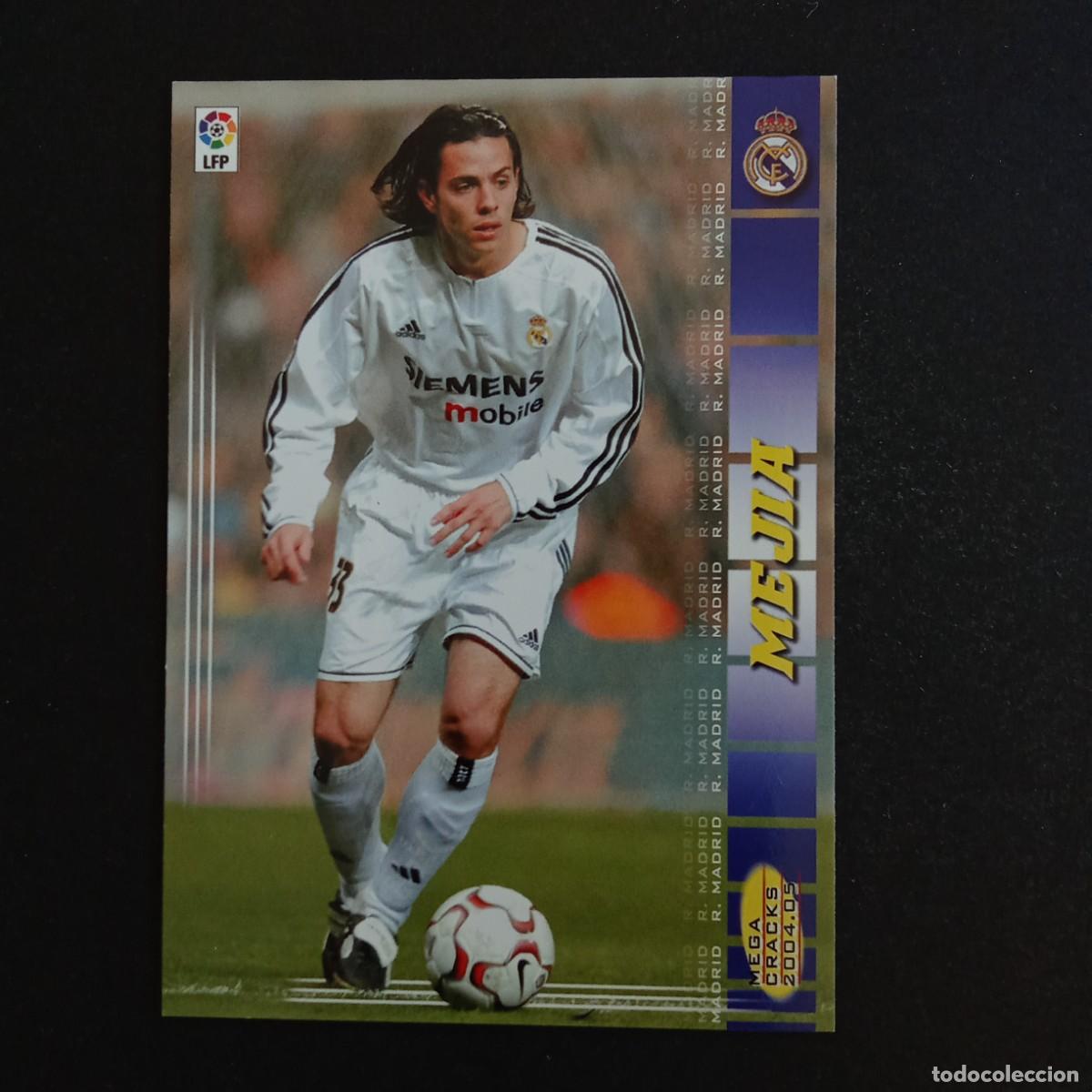Cromos de f&uacute;tbol: 170 MEJIA REAL MADRID LIGA 2004 2005 04 05 MEGACRACKS PANINI - NUMERO CON ESPACIO