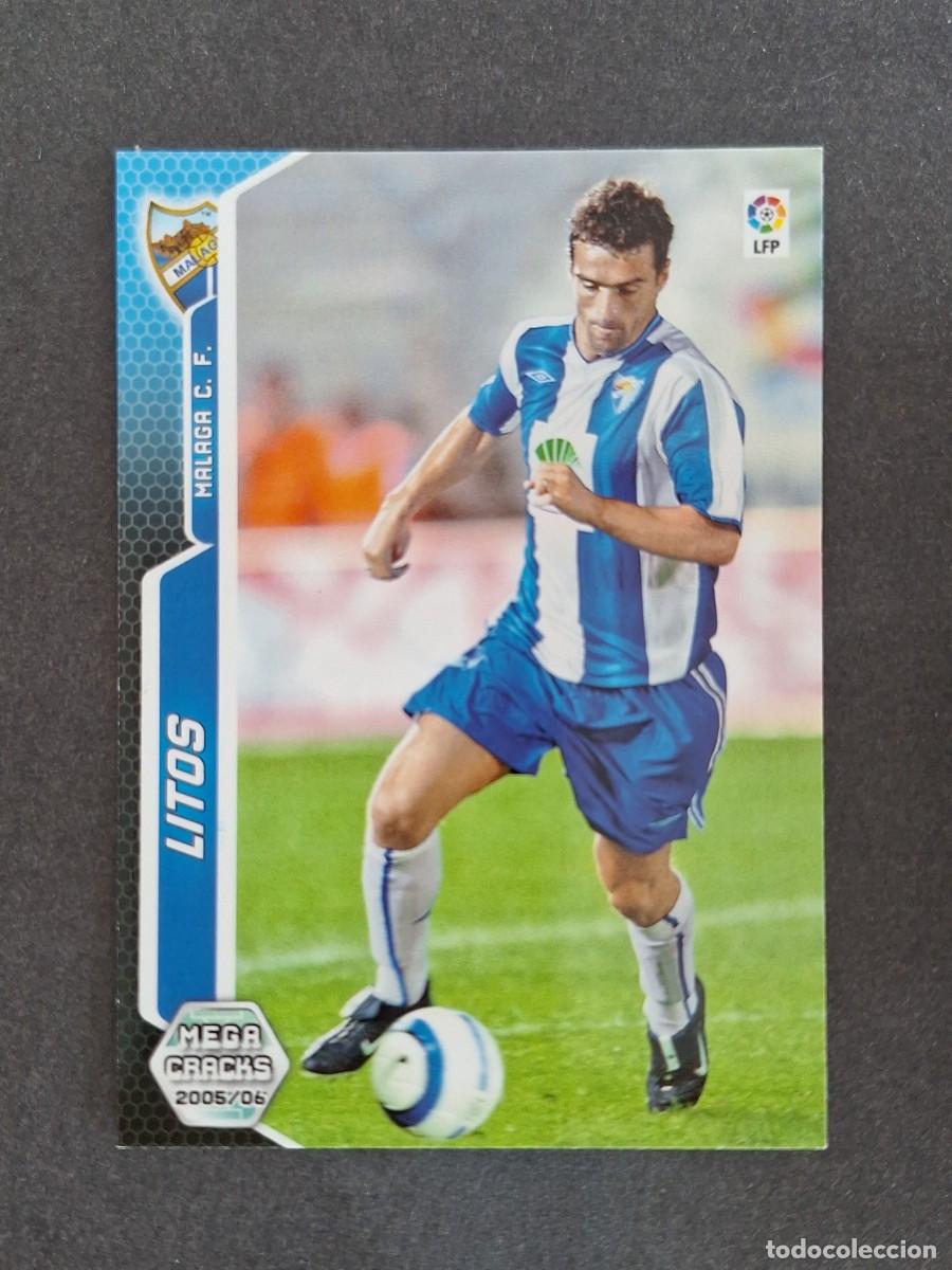 Cromos de f&uacute;tbol: L3 LITOS MALAGA C. F. 205 PANINI MEGACRACKS 2005 2006 05 06