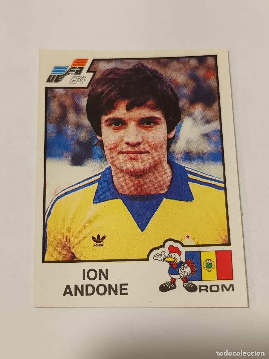Cromos de f&uacute;tbol: EURO 84 PANINI 192 ION ANDONE RUMAN&Iacute;A RECUPERADO