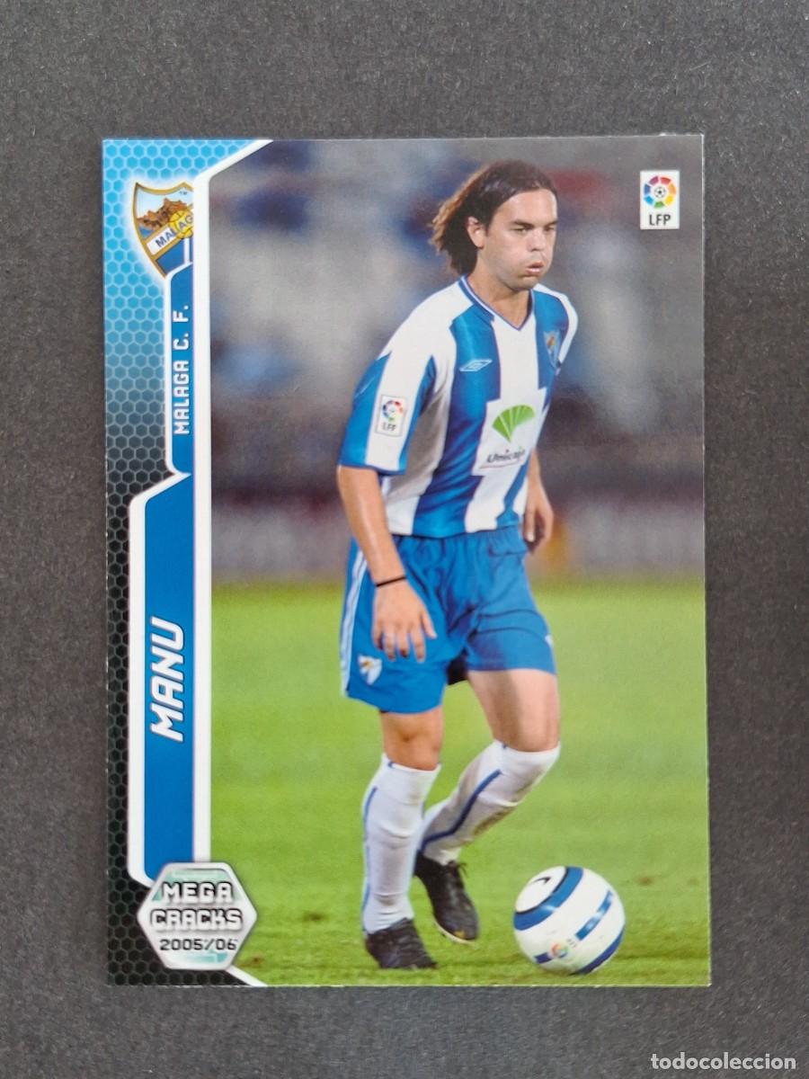 Cromos de f&uacute;tbol: L3 MANU MALAGA C. F. 211 PANINI MEGACRACKS 2005 2006 05 06