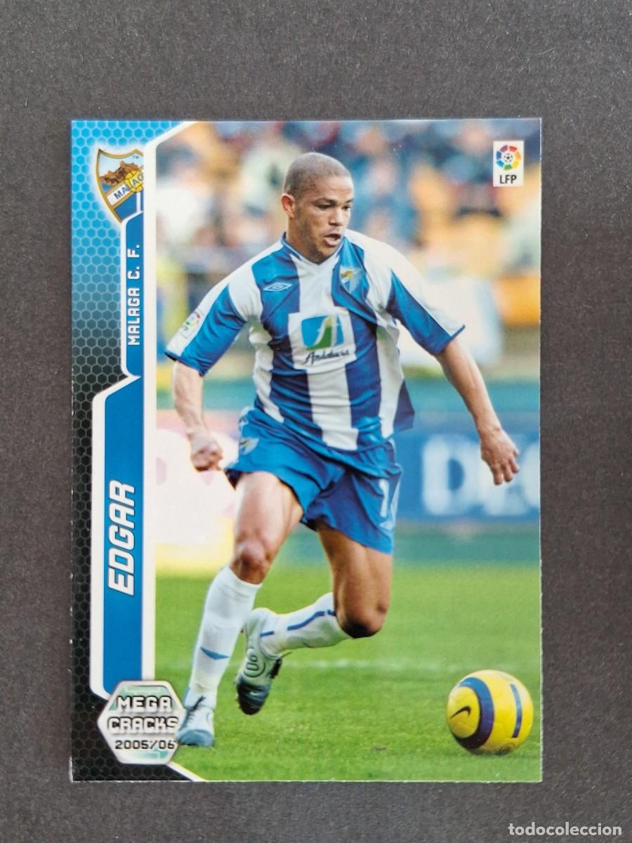 Cromos de f&uacute;tbol: L3 EDGAR MALAGA C. F. 213 PANINI MEGACRACKS 2005 2006 05 06