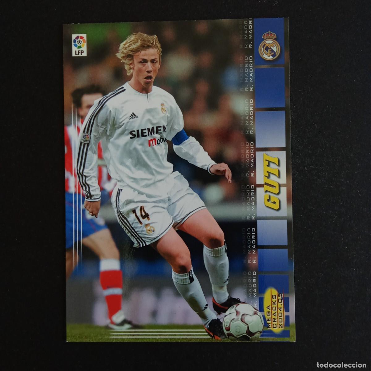 Cromos de f&uacute;tbol: 174 GUTI REAL MADRID LIGA 2004 2005 04 05 MEGACRACKS PANINI -