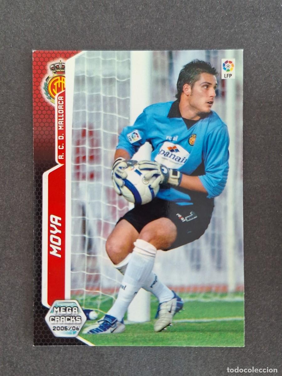 Cromos de f&uacute;tbol: L3 MOYA R. C. D. MALLORCA 218 PANINI MEGACRACKS 2005 2006 05 06