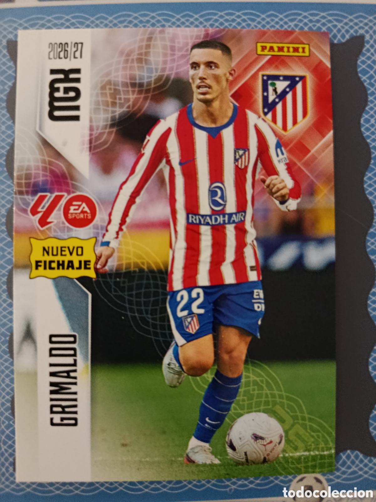 Cromos de f&uacute;tbol: MEGACRACKS 2026 2027 26 27 - PANINI - N&ordm; 459 ATL&Eacute;TICO DE MADRID NUEVA FICHA