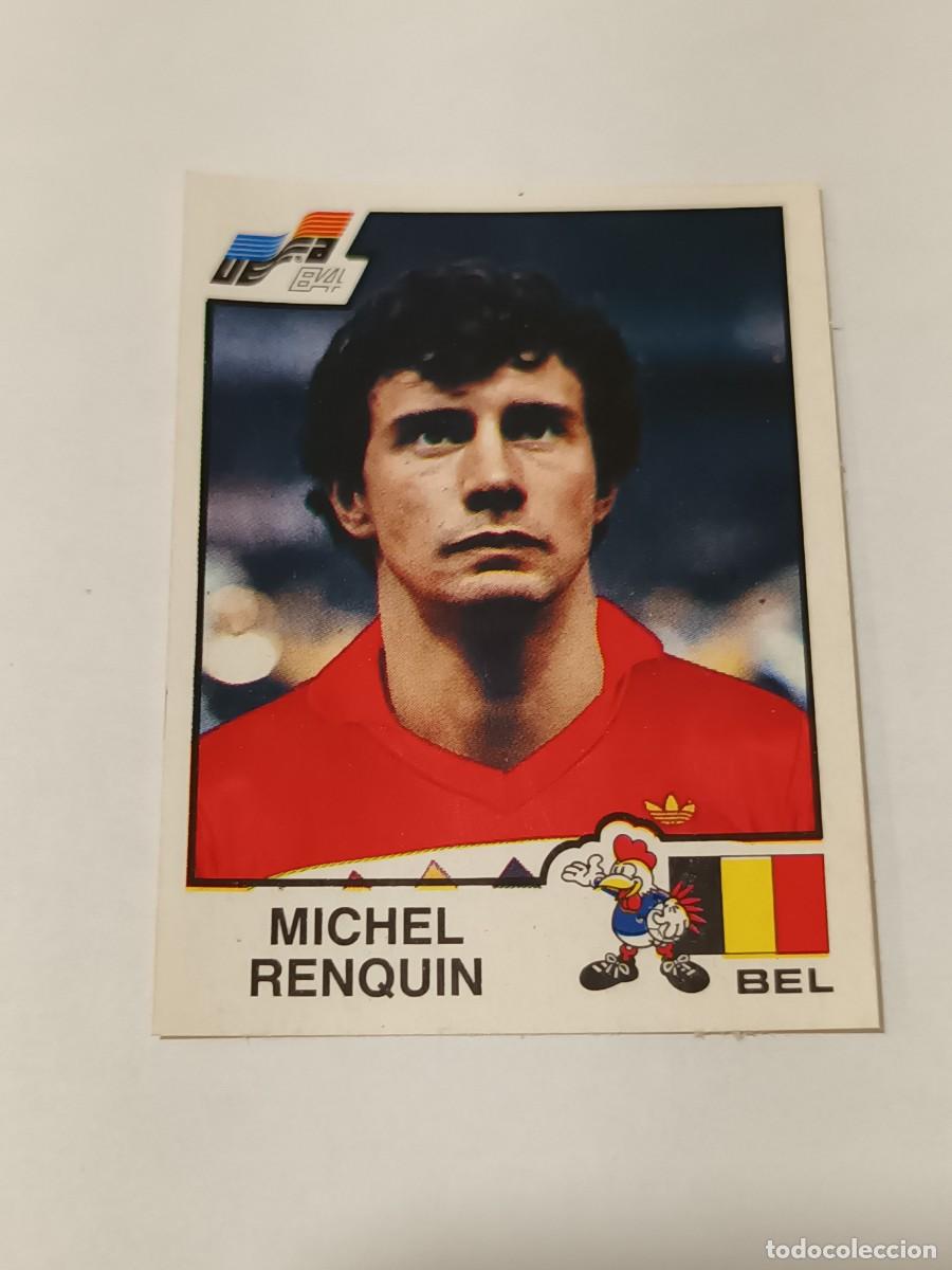 Football Stickers: EURO 84 PANINI 90 RENQUIN B&Eacute;LGICA RECUPERADO