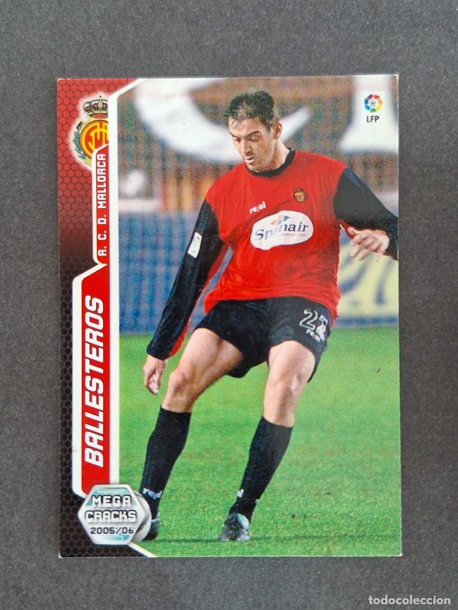 Football Stickers: L3 BALLESTEROS R. C. D. MALLORCA 221 PANINI MEGACRACKS 2005 2006 05 06