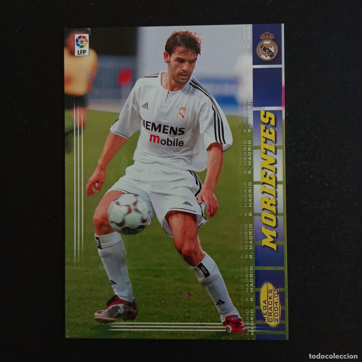 Cromos de f&uacute;tbol: 180 MORIENTES REAL MADRID LIGA 2004 2005 04 05 MEGACRACKS PANINI -
