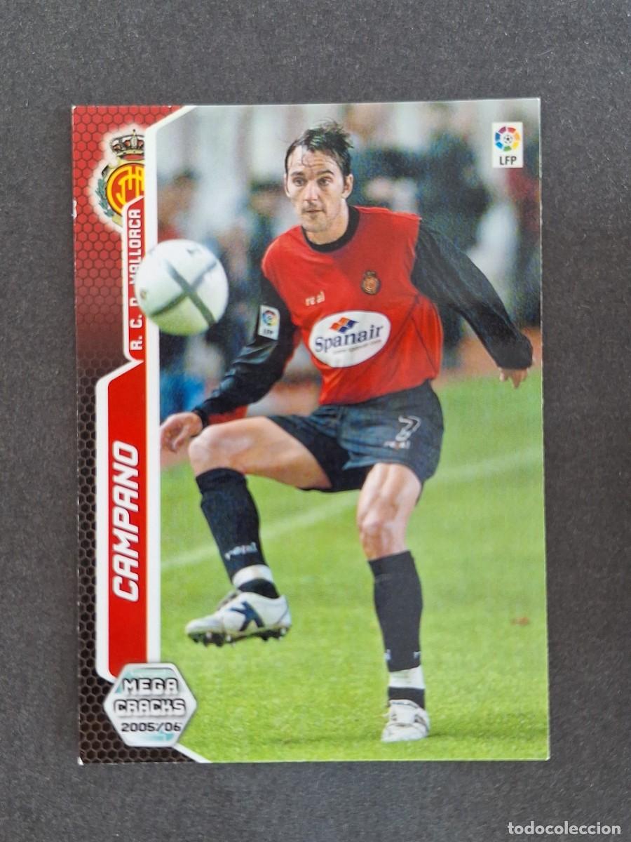 Cromos de f&uacute;tbol: L3 CAMPANO R. C. D. MALLORCA 227 PANINI MEGACRACKS 2005 2006 05 06