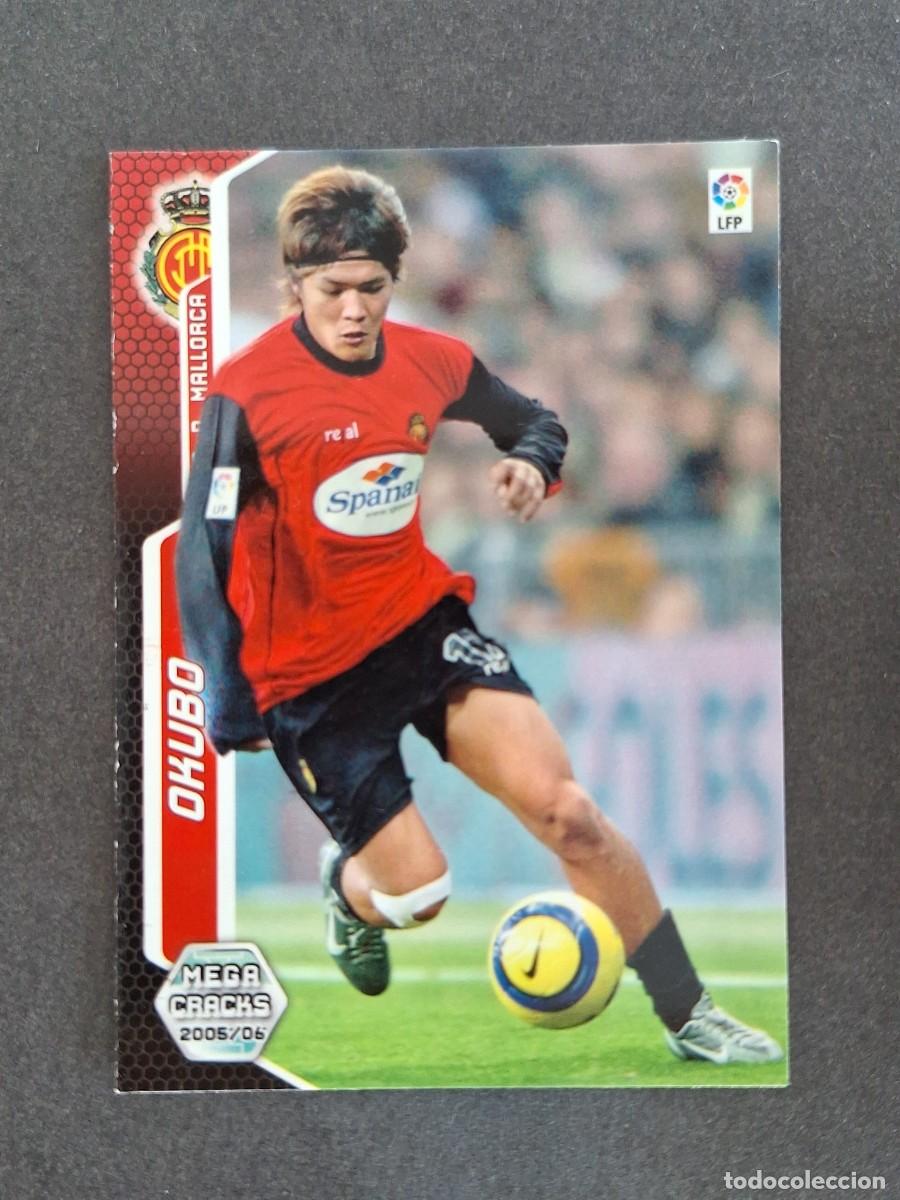 Cromos de f&uacute;tbol: L3 OKUBO R. C. D. MALLORCA 232 PANINI MEGACRACKS 2005 2006 05 06