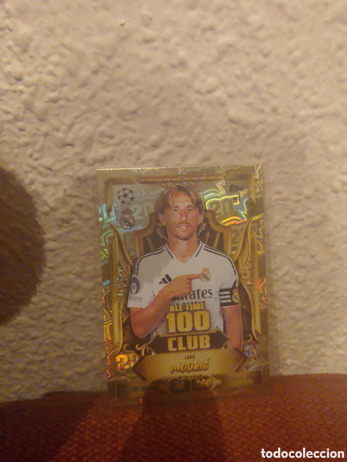 Cromos de f&uacute;tbol: Modric Real Madrid 100 club 482 match attax 26/27 2026 2027