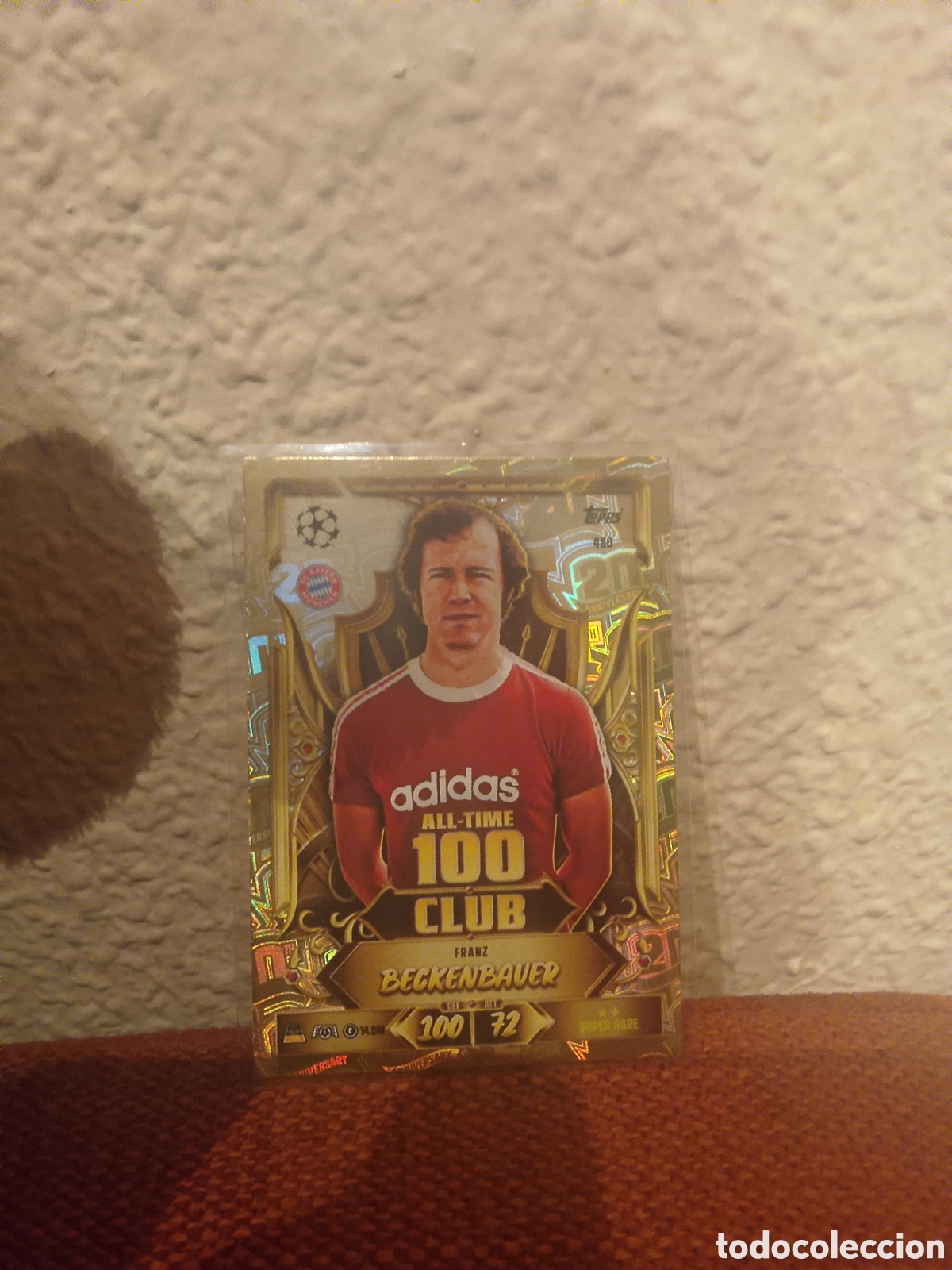 Cromos de f&uacute;tbol: Beckenbauer 100 club 480 Bayern munchen 26/27 2026 2027