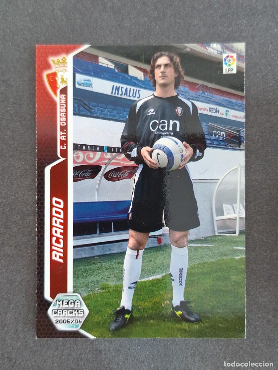 Cromos de f&uacute;tbol: L3 RICARDO C. A. OSASUNA 236 PANINI MEGACRACKS 2005 2006 05 06
