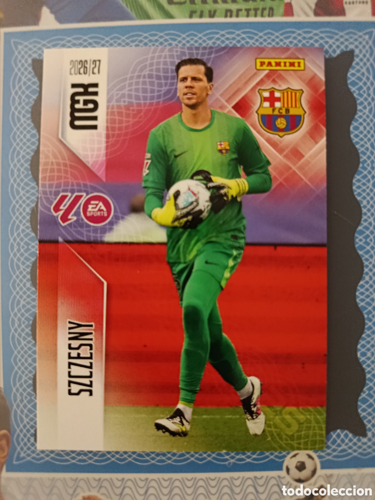 Cromos de f&uacute;tbol: MEGACRACKS 2026 2027 26 27 - PANINI - N&ordm; 75 SZCZESNY BARCELONA