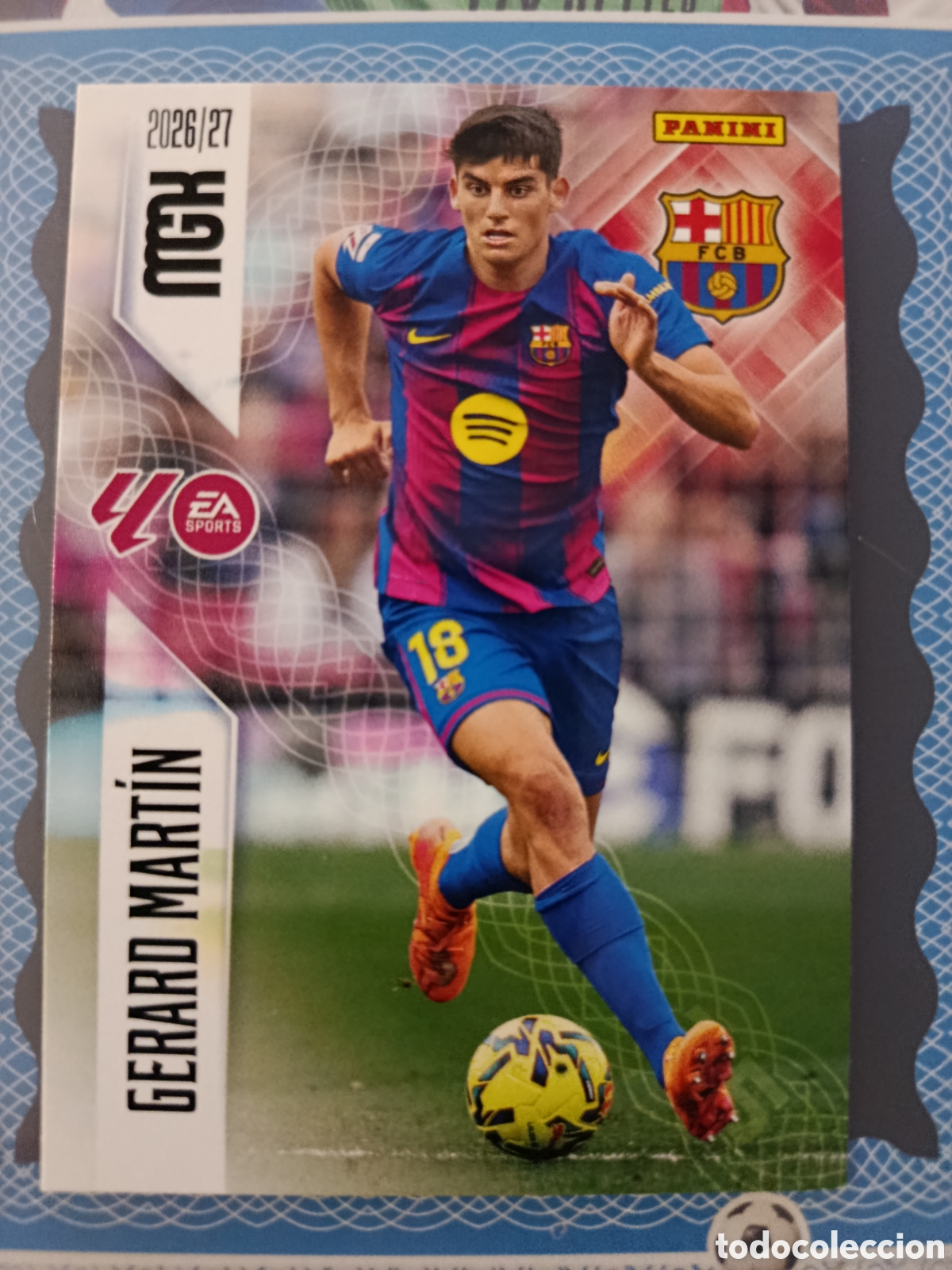 Cromos de f&uacute;tbol: MEGACRACKS 2026 2027 26 27 - PANINI - N&ordm; 77 GERARD MART&Iacute; BARCELONA