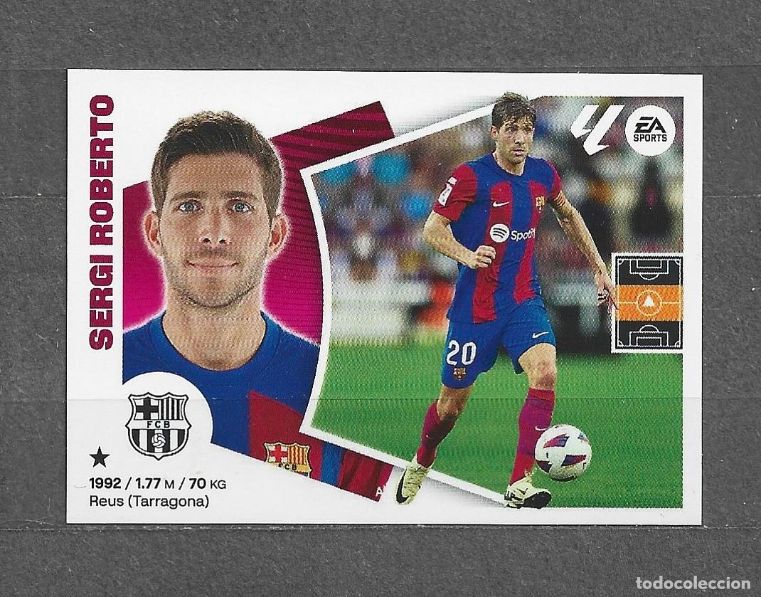 Cromos de f&uacute;tbol: Liga este 24/25 - Sergi Roberto - N&ordm; 12b - FC Barcelona