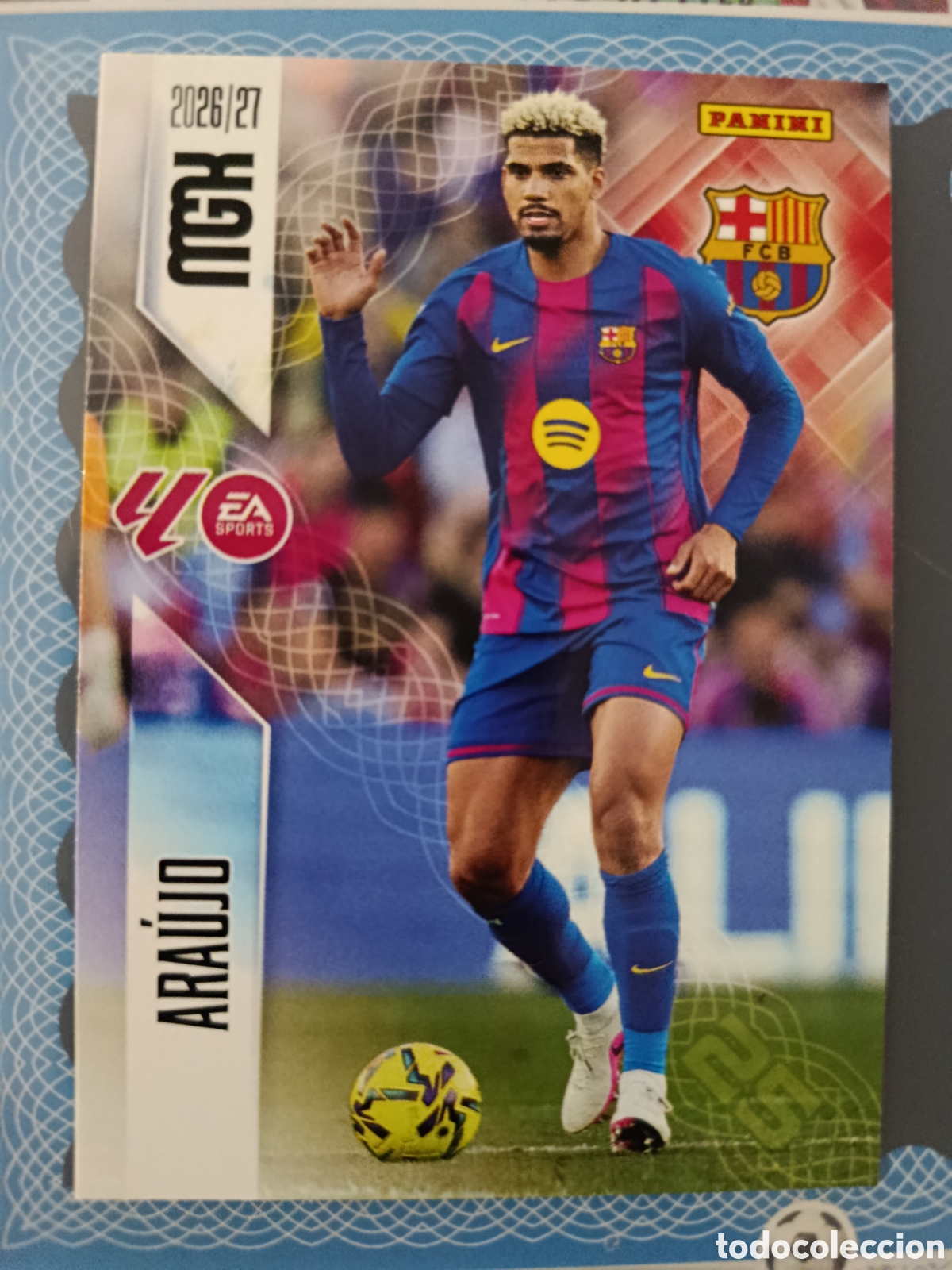 Cromos de f&uacute;tbol: MEGACRACKS 2026 2027 26 27 - PANINI - N&ordm; 80 ARA&Uacute;JO BARCELONA