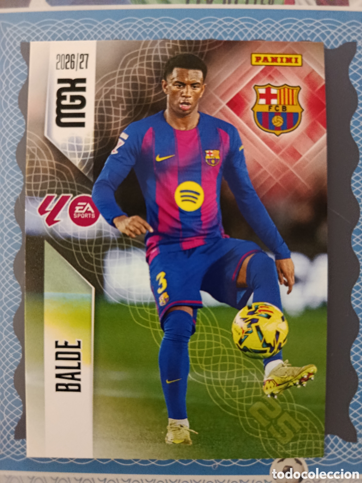 Cromos de f&uacute;tbol: MEGACRACKS 2026 2027 26 27 - PANINI - N&ordm; 81 BALDE BARCELONA