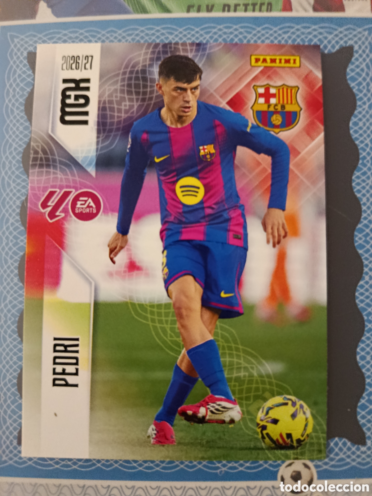 Cromos de f&uacute;tbol: MEGACRACKS 2026 2027 26 27 - PANINI - N&ordm; 85 PEDRI BARCELONA