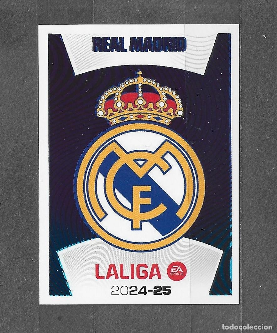Cromos de f&uacute;tbol: Liga este 24/25 - Escudo - N&ordm; 1 - Real Madrid