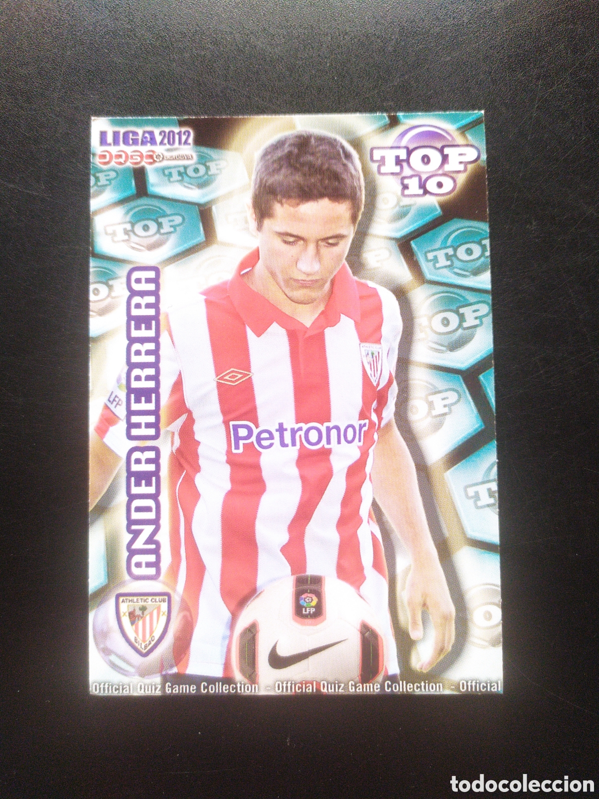 Cromos de f&uacute;tbol: Mundicromo fichas Liga 2011 2012 11 12 Ander Herrera top mate n&deg; 617 Athletic Bilbao
