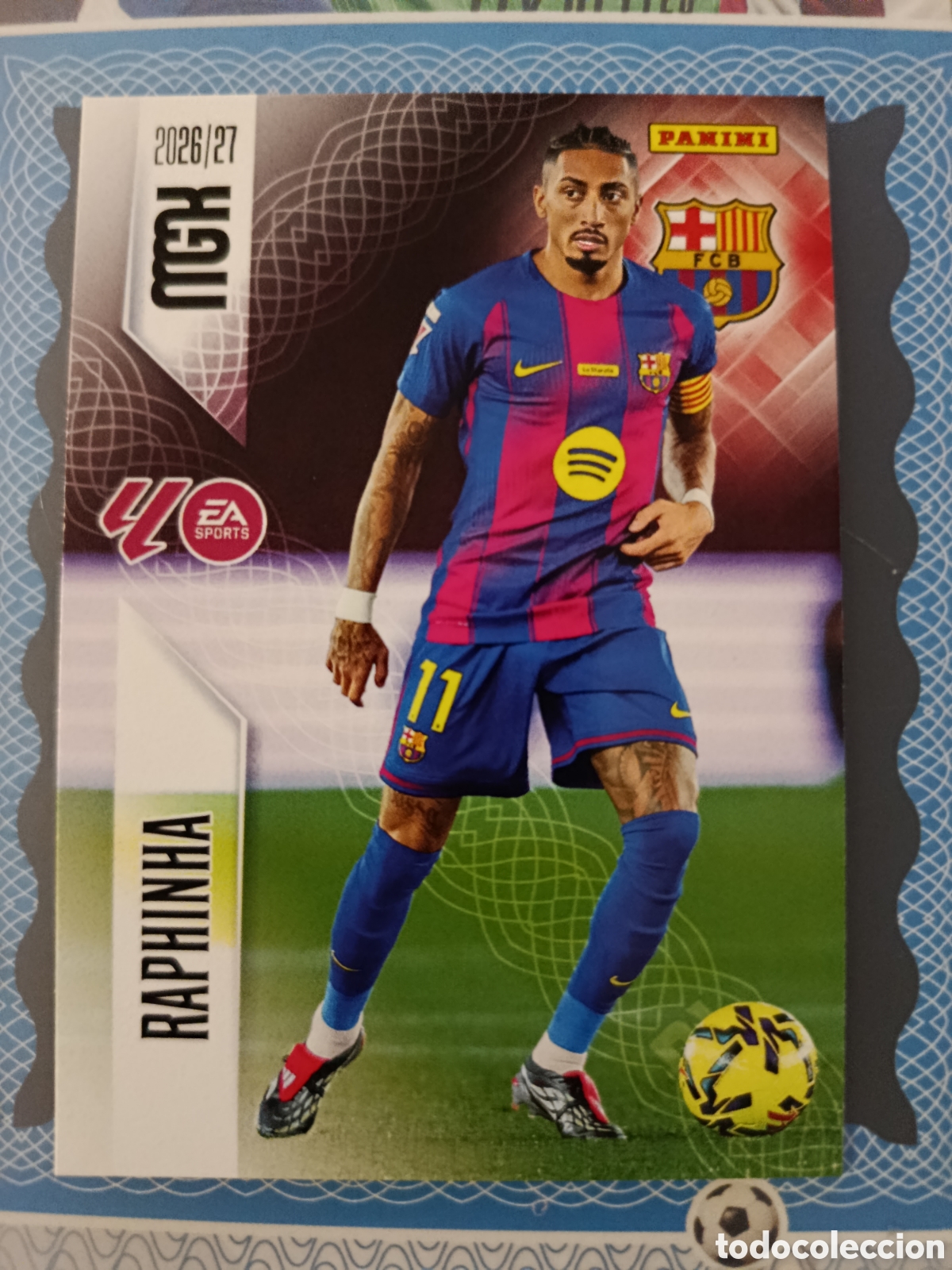 Cromos de f&uacute;tbol: MEGACRACKS 2026 2027 26 27 - PANINI - N&ordm; 88 RAPHINHA BARCELONA