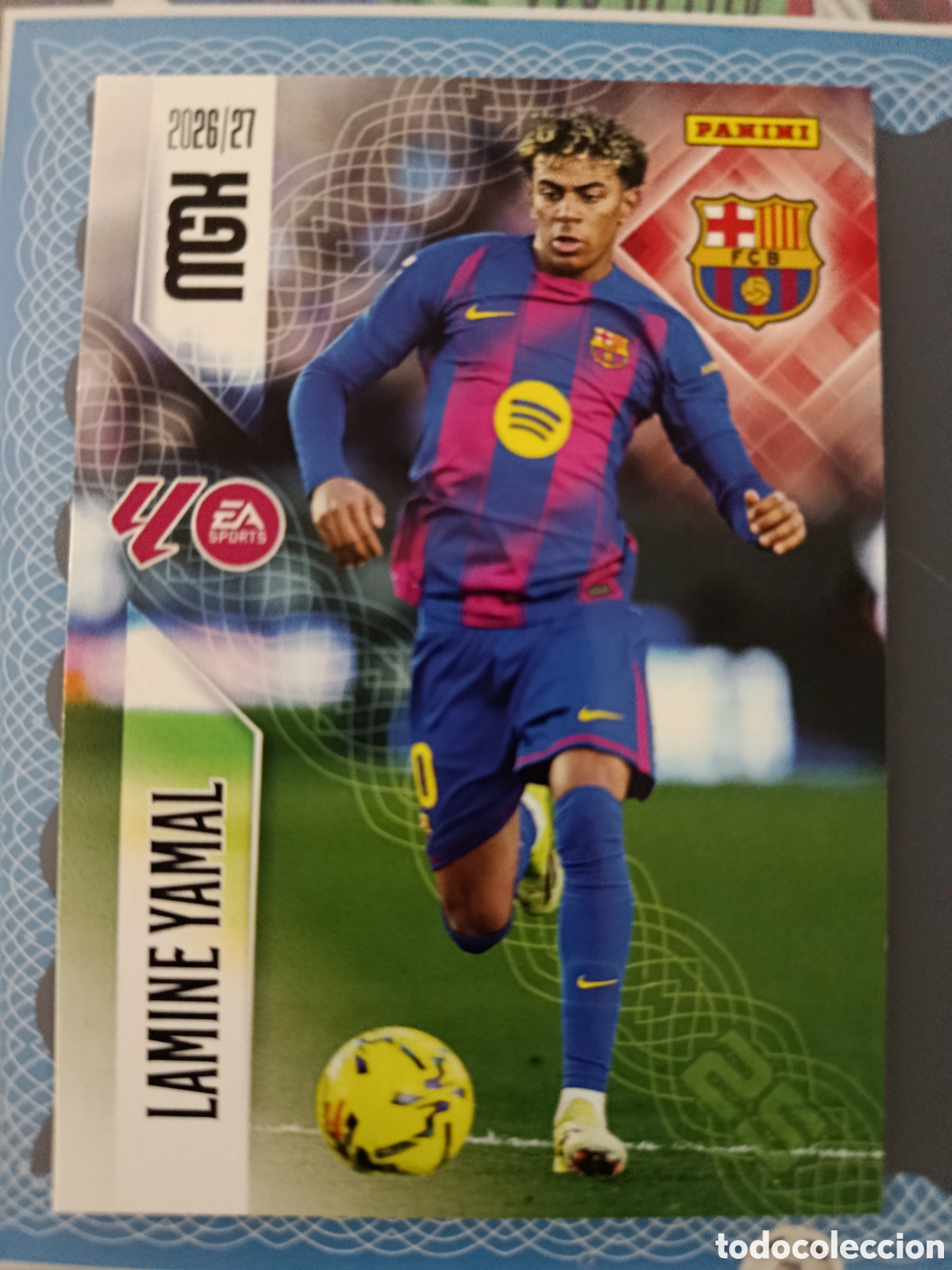 Cromos de f&uacute;tbol: MEGACRACKS 2026 2027 26 27 - PANINI - N&ordm; 89 LAMINE YAMAL BARCELONA