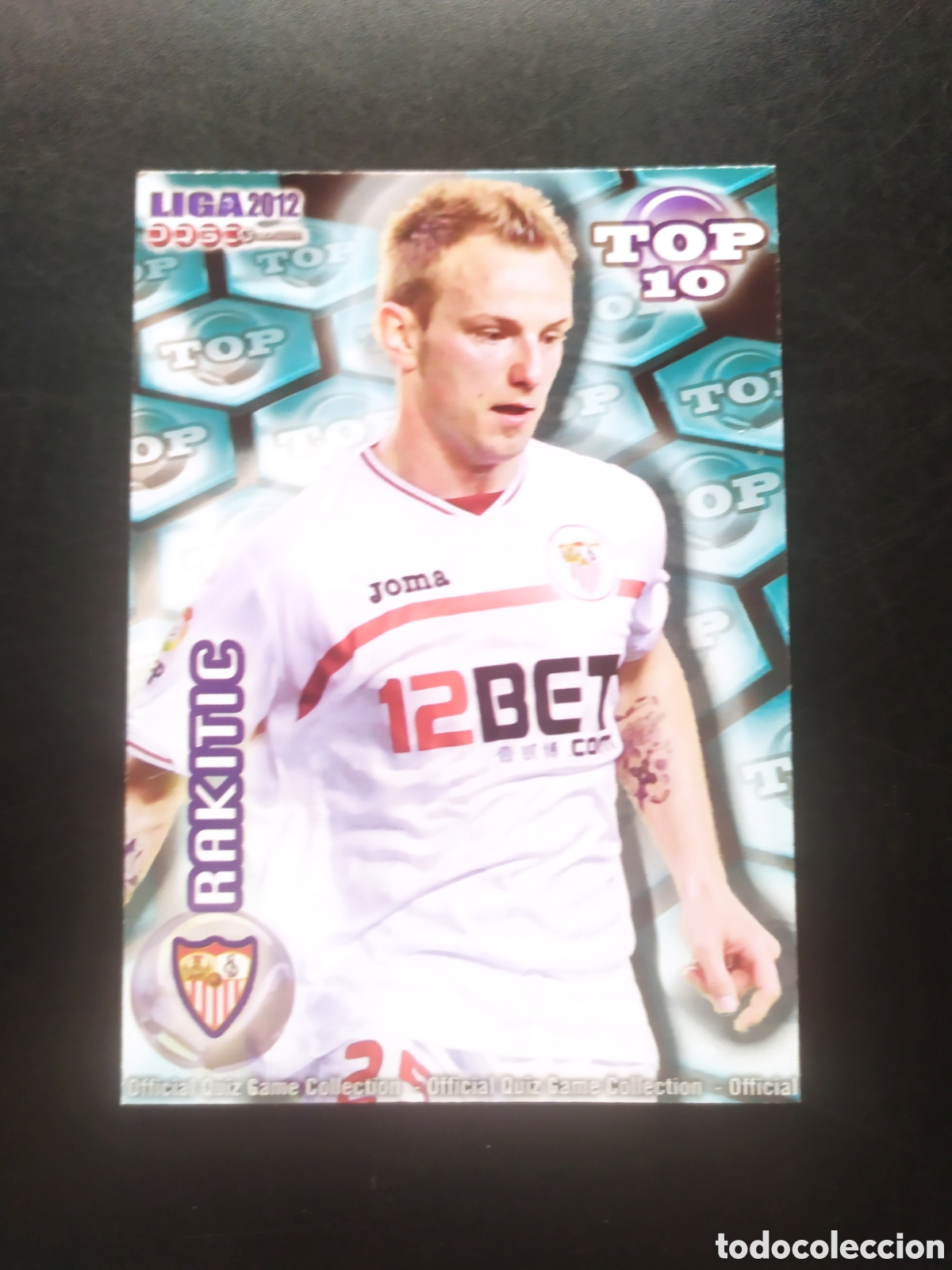 Cromos de f&uacute;tbol: Mundicromo fichas Liga 2011 2012 11 12 Rakitic top mate n&deg; 616 Sevilla