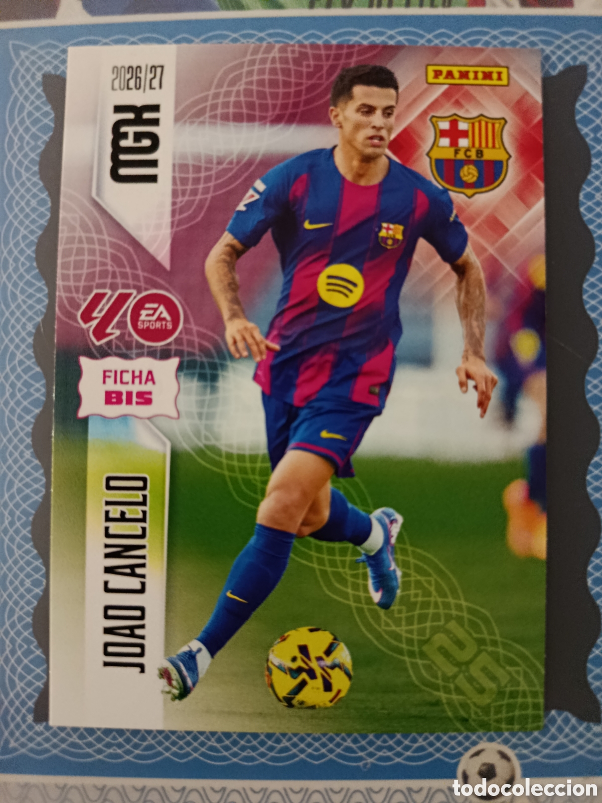 Cromos de f&uacute;tbol: MEGACRACKS 2026 2027 26 27 - PANINI - N&ordm; 81 BIS BARCELONA FICHA BIS