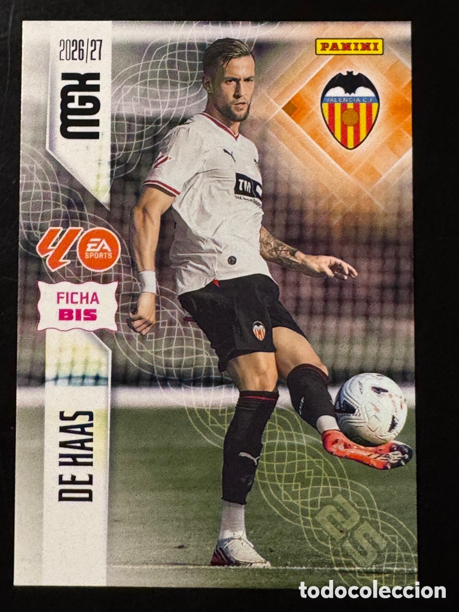 Cromos de f&uacute;tbol: De Haas 350 Bos Valencia Megacracks 2026/27
